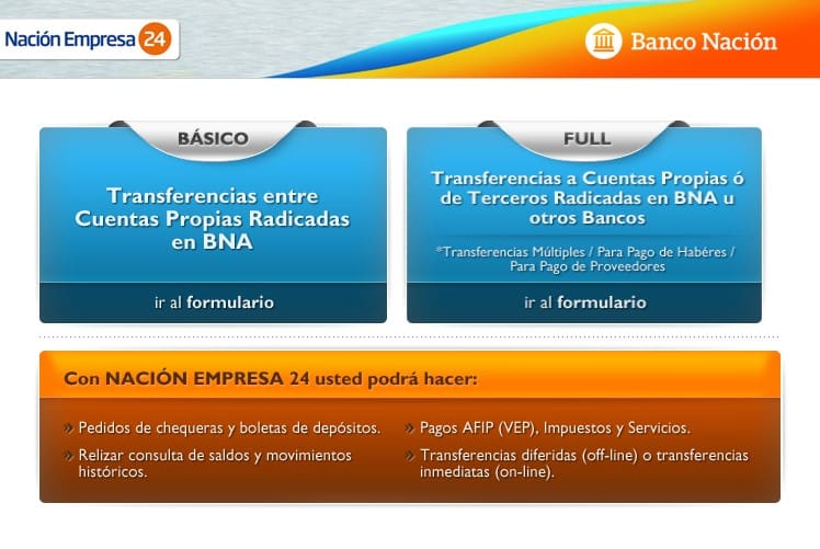 Banco Nación 24