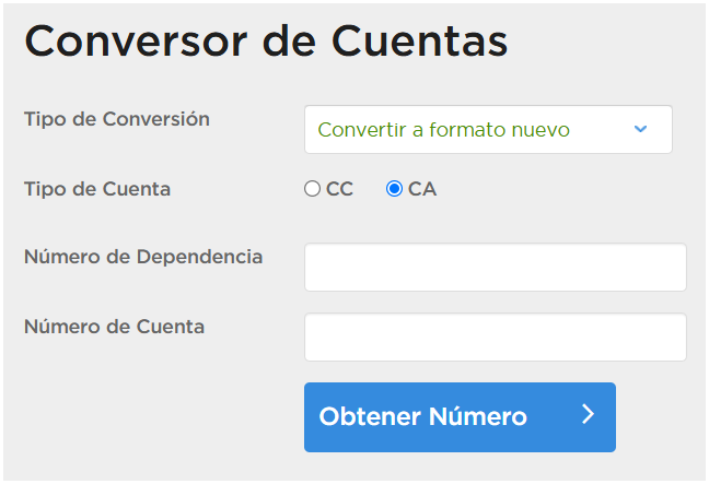 conversor cuenta